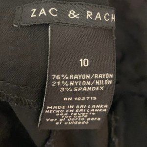 Zac & Rachel black ankle pants